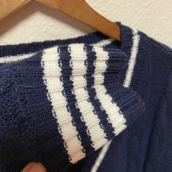 Eloquii Varsity Long Open Front Sweater SZ 18/20 plus size - Picture 3 of 7